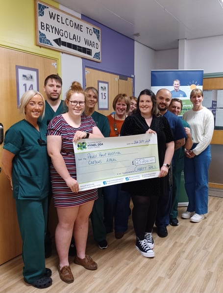 PPH Appeal charity ball cheque presentation