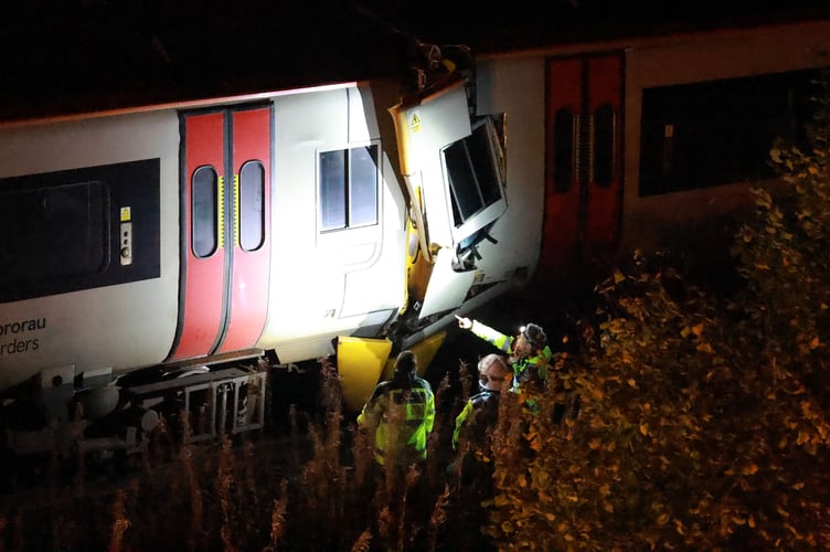 TRAIN CRASH - WALES

Scenes from a head on collision between 2 passenger trains near the village of Talerddig, Mid-Wales

Copyright:
Dan Jones Images
dan@danjonesimages.co.uk
07939439200

21/10/2024