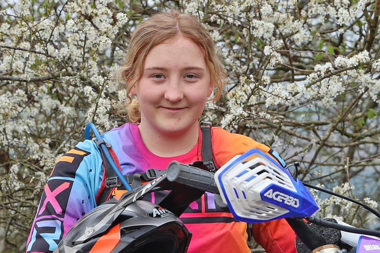 Delun Davies from Caio excelled at the enduro in Galicia
