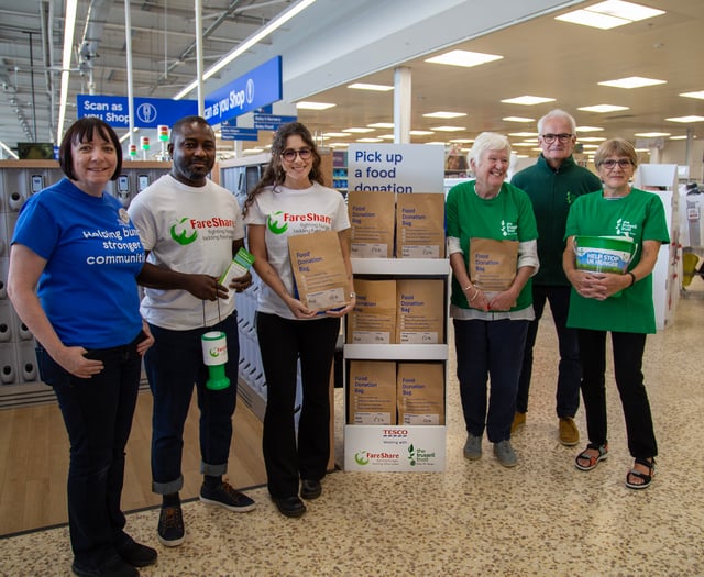 Tesco launches food bank drive