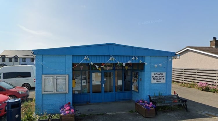 The current Aberarth village hall