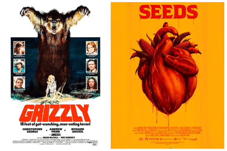 Seeds is one of the Welsh premieres showing during the festival, whilst Grizzly is billed as a Jaws knock-off