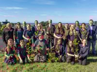 Climate Change minister chats biodiversity with Aberaeron pupils