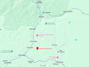 New 13 turbine wind farm proposed for Powys next to Cemmaes Wind Farm