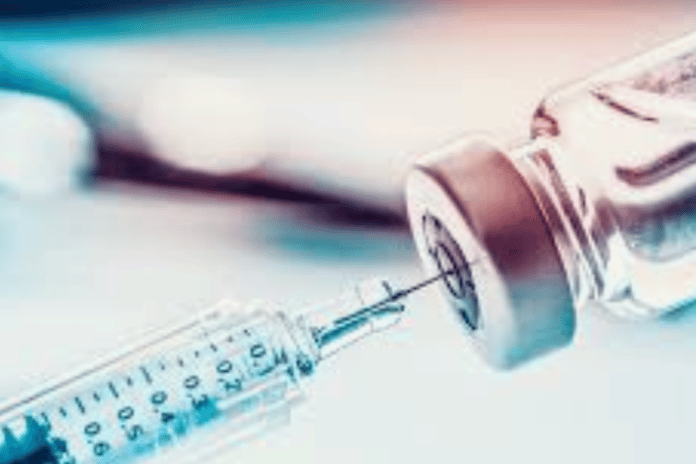 Vaccine needle.