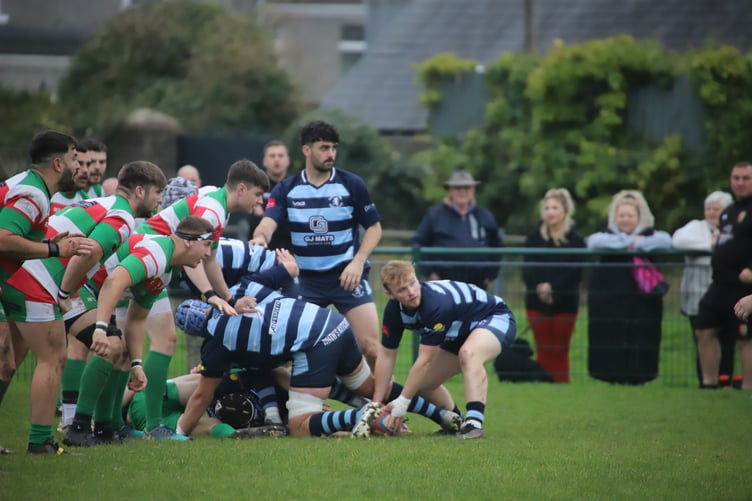Aberystwyth played open, free-flowing rugby on Saturday (Photo: Mike Binks)