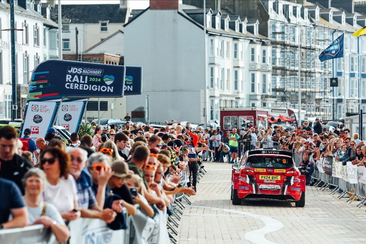 Rali Ceredigion always attracts big crowds