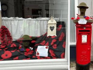 Barmouth crafters mark Remembrance with unique creations