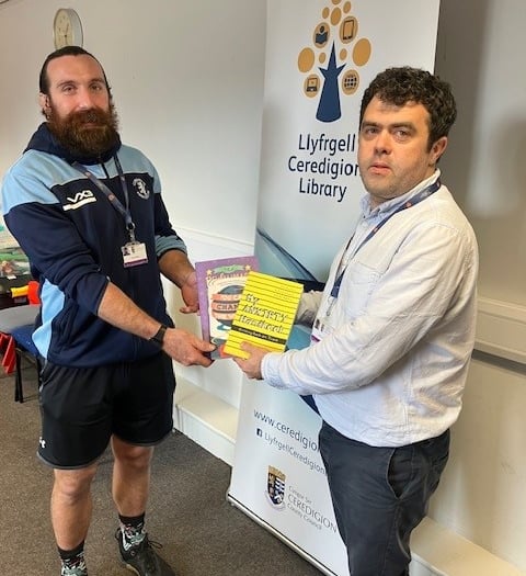 Ceredigion Library promotes new books for teenagers