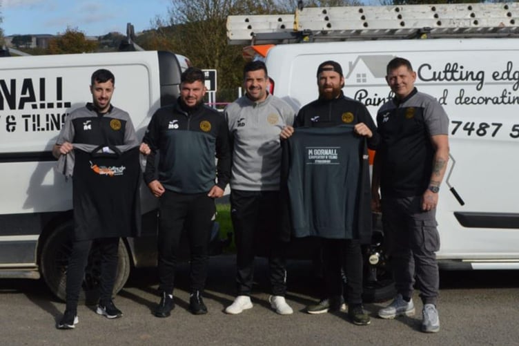 The new kit being handed out