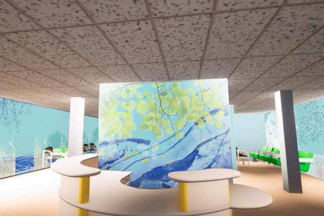 Artworks for Bronglais’ new cancer treatment unit