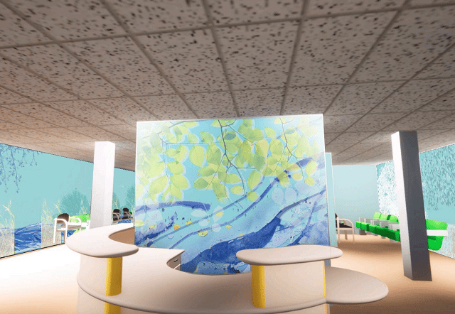 Artworks for Bronglais’ new cancer treatment unit