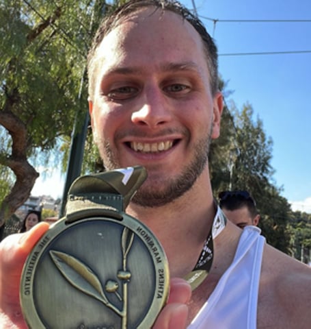 Matthew Walker took on the The Athens Marathon The Authentic