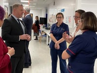 'Disappointing' rise in NHS waiting times in Wales