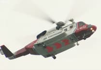 Man airlifted from rocks in Aberystwyth rescue