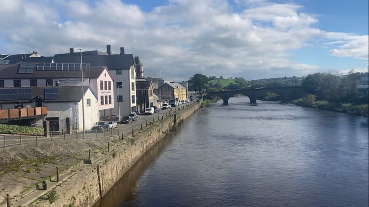 Carmarthen Towy river
