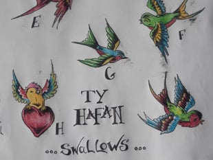Inked for good? Aber Tattoo studio donates profits to Ty Hafan hospice