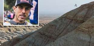 Gee Atherton hits the rugged Kazakhstan terrain