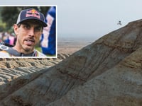 Gee Atherton hits the rugged Kazakhstan terrain