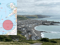 Military testing to return to Cardigan Bay's 'Danger zone' next week