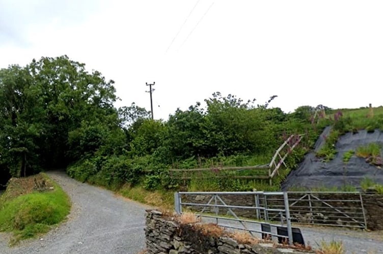 Hefin Evans, of Neuadd Fawr, Talybont is seeking permission for an agricultural dwelling on the site of the farm