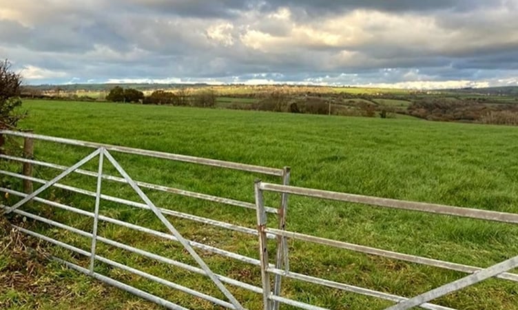 Daniel Morris and Elin Adams-Lewis are seeking permission for a rural enterprise dwelling on land next to Penrhiwdulais, Brongest, Beulah