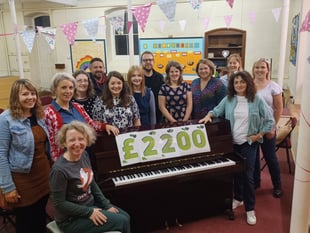 Choir raises £2,200 for Chemotherapy Day Unit