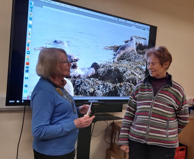 Tywyn group treated to Jean Napier talk