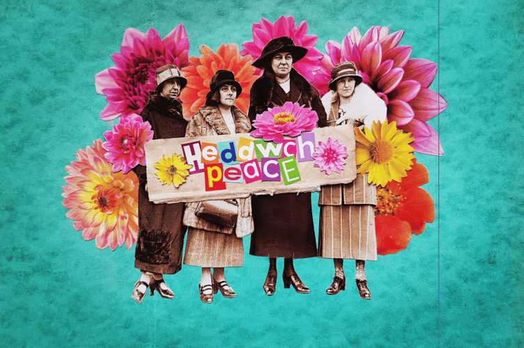 A Peace of Writing is an e-book which combines the artwork and writing of those inspired by the 1924 Women's Peace Petition, including collages, lino prints, poetry and short stories about who these women might have been