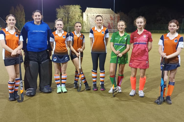 The girls representing Eryri