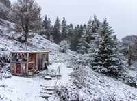Watch: First snow of the season hits Wales 