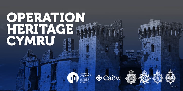 North Wales Police are part of the heritage crime operation team
