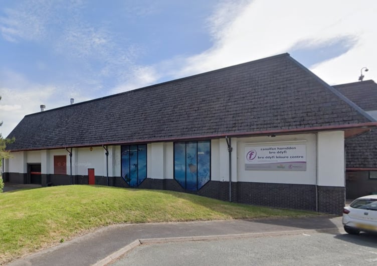 Bro Dyfi leisure centre in Machynlleth