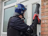 Dramatic footage of Gwynedd drug raids released as 19 are arrested