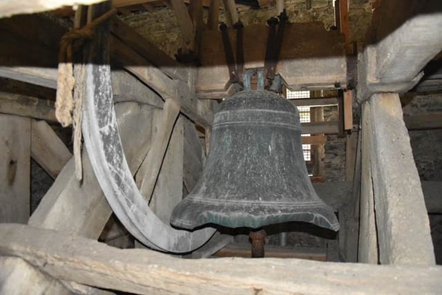 Church bell damaged by hammer 140 years ago restored to former glory