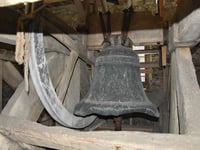 Church bell damaged by hammer 140 years ago restored to former glory