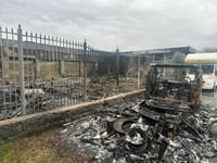 Investigation launched after fire destroys caravan company showroom