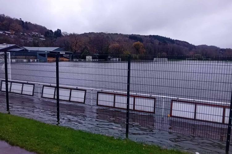 Cae Marian under water (Photo: Rod Davies)