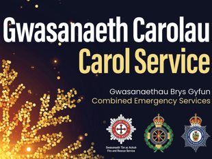 North Wales emergency services announce carol concert date