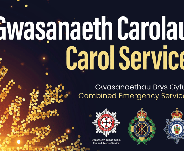 North Wales emergency services announce carol concert date