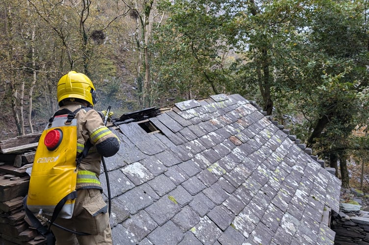 A recent fire occurred at the winding house