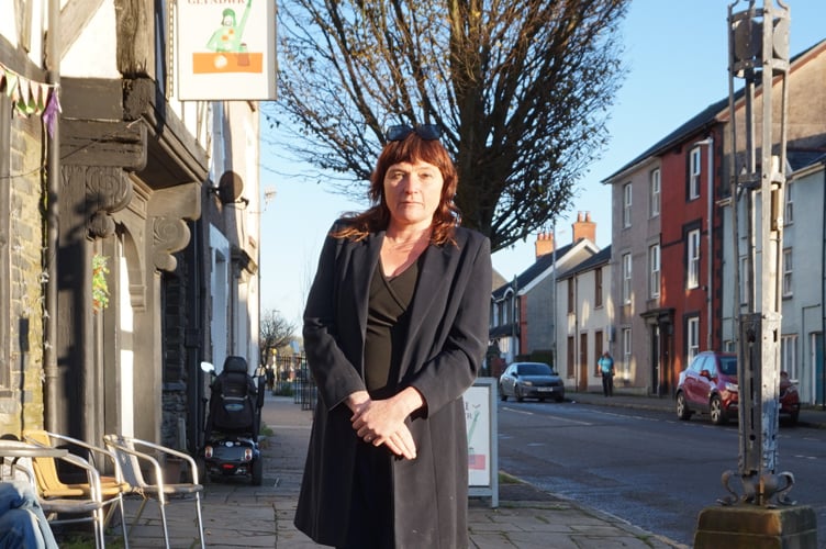 Cllr Kim Bryan, a Labour town councillor for Machynlleth