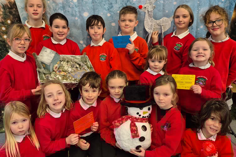 Ysgol Syr John Rhys won the Craft and Horticulture competition