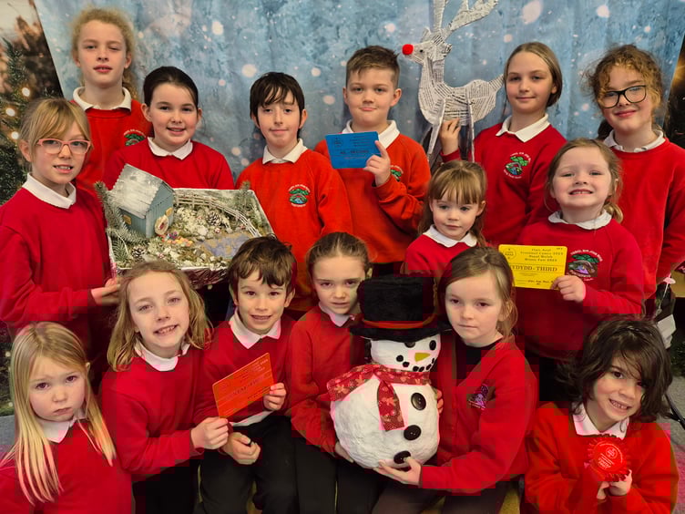 Ysgol Syr John Rhys won the Craft and Horticulture competition