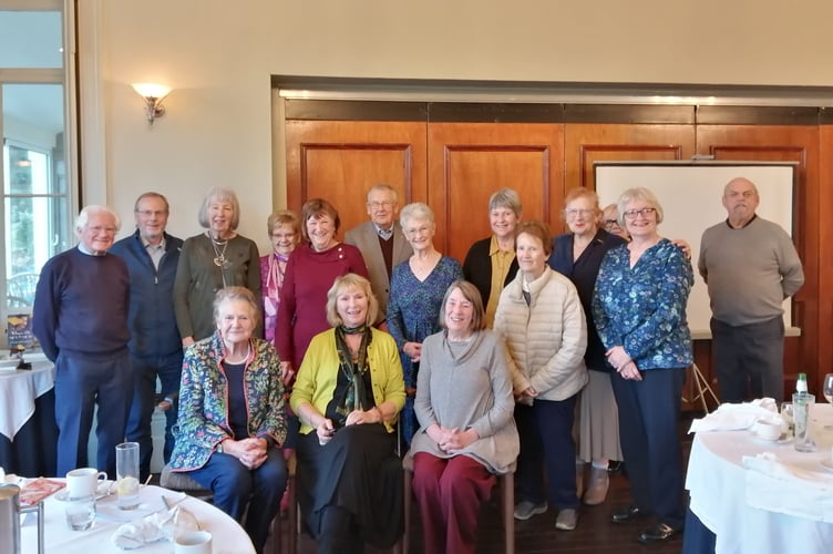 Ceredigion Association of National Trust Members annual literary lunch this year featured crime novelist Lindsay Ashfort