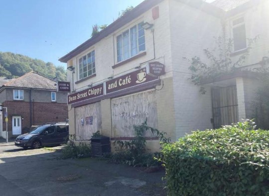 Former Dean Street Chippy in Bangor could become flats. Photo: Gwynedd Council planning documents