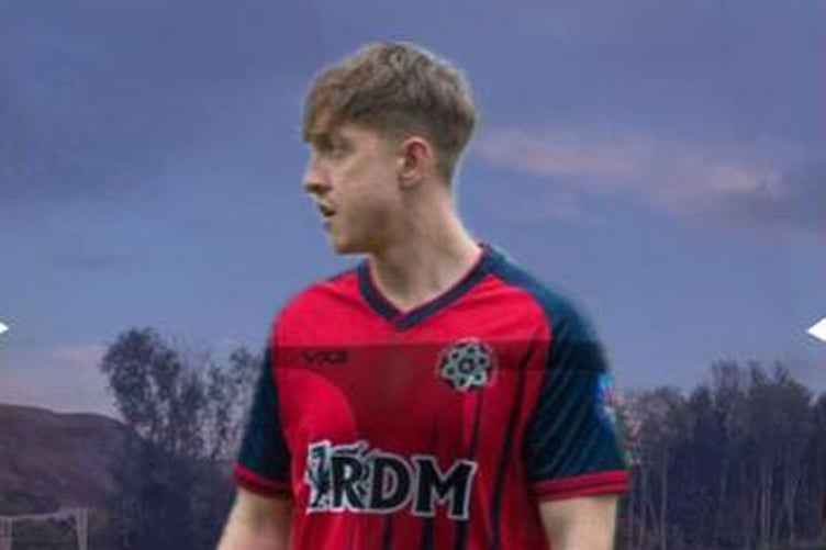 Ryan Busby was named Dewi Stars' November player of the month award after netting five times