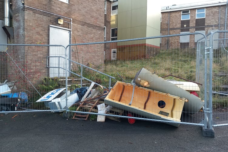 The Bodlondeb site will make way for social housing. Photo: Julie McNicholls Vale
