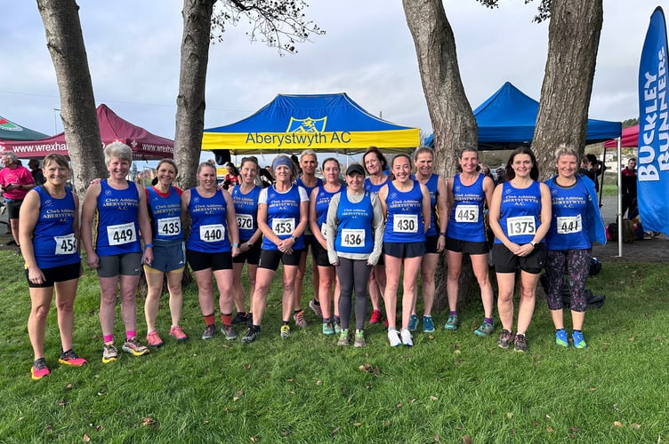 Aber AC ladies team ready for the cross country