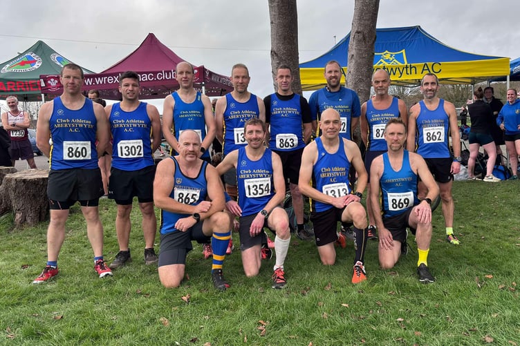 Aber AC men's cross country team